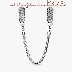 Pandora Sparkling Pavé Safety Chain Charm